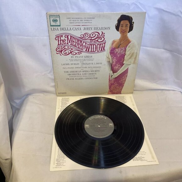 The Merry Widow (Vinyl, 1962) Columbia Masterworks OL 58801 VG+ LP Record Album - Picture 2 of 11